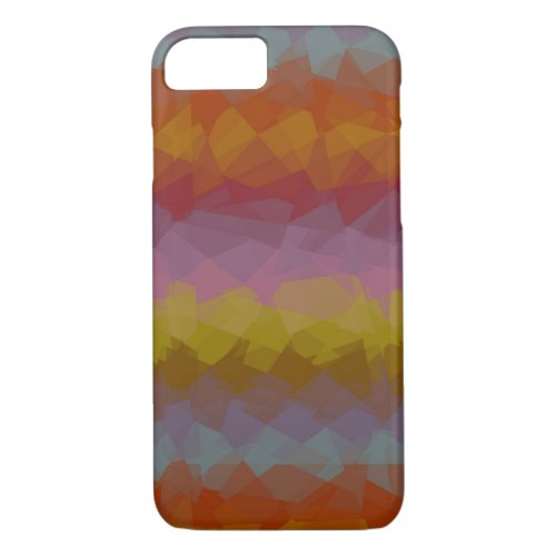 Mosaic Abstract Art 62 iPhone 87 Case