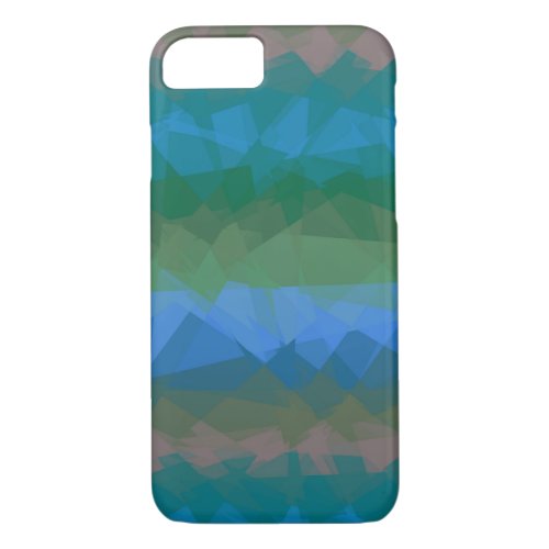 Mosaic Abstract Art 64 iPhone 87 Case