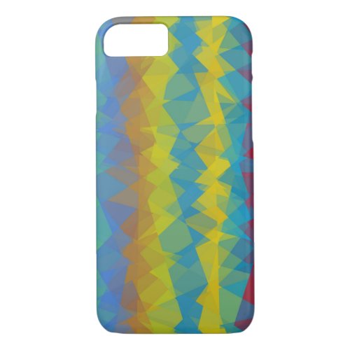 Mosaic Abstract Art 87 iPhone 87 Case