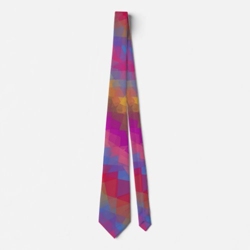 Mosaic Abstract Art 92 Neck Tie