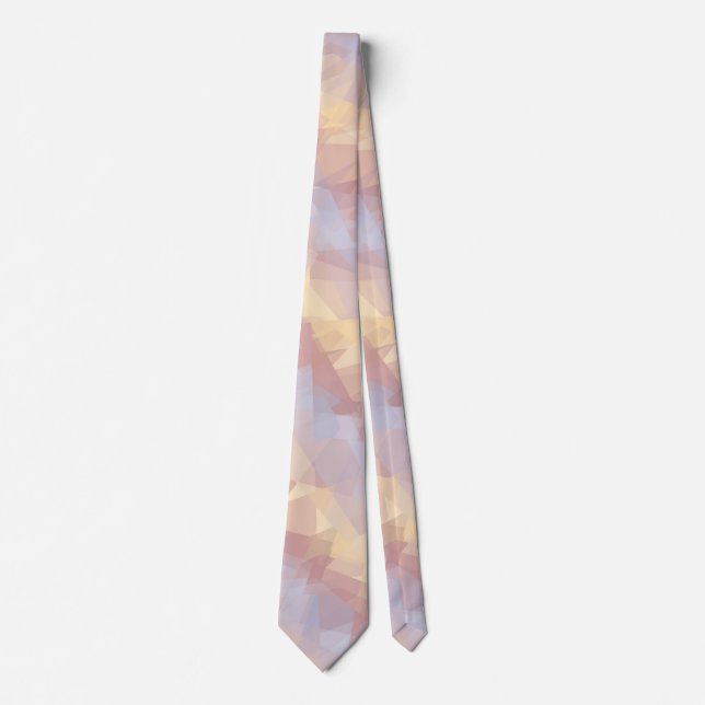 Mosaic Abstract Art #96 Tie (Front)