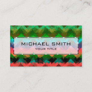 Mosaic Abstract Art Business Card