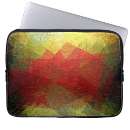 Mosaic Abstract Art | Modern Geometric Pattern 23 Laptop Sleeve