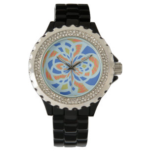 Mosaic Abstract Art Watch
