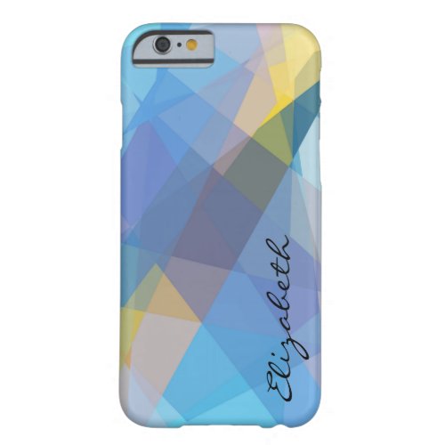 Mosaic Abstract Modern Geometric Background 3 Barely There iPhone 6 Case