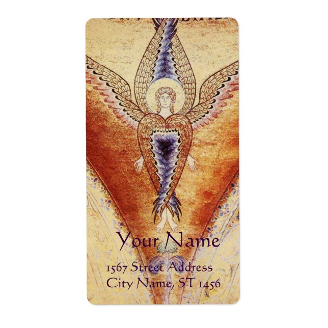 MOSAIC ANGEL LABEL (Front)