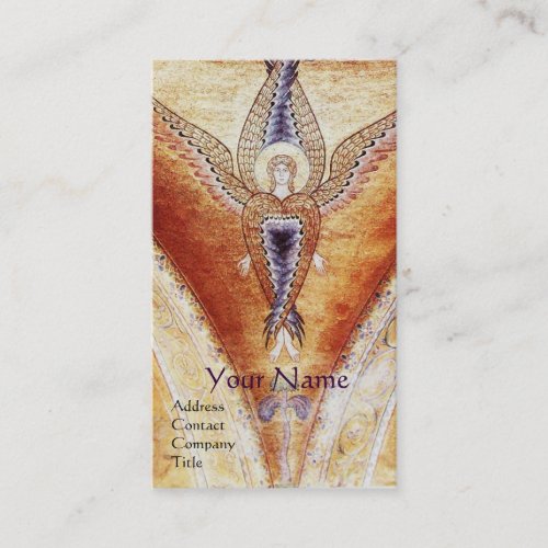 MOSAIC ANGEL Monogram Business Card