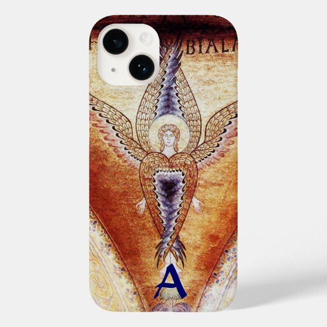 MOSAIC ANGEL , Monogram Case-Mate iPhone Case (Back)