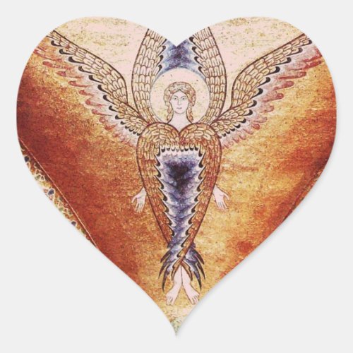 MOSAIC ANGEL Monogram Heart Sticker