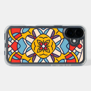 mosaic arc cercle iPhone 16 plus case