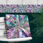 Mosaic Art - Dreamy Fluorite Ceramic Tile<br><div class="desc">Mosaic Art - Dreamy Fluorite</div>