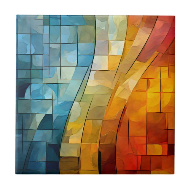 Mosaic Art Tile (Front)