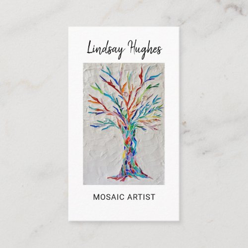 Mosaic Artist Business Business Card
