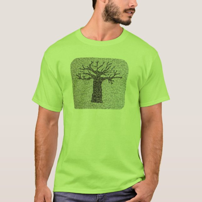 Mosaic Baobab Tree Men's  T-Shirt (Front)