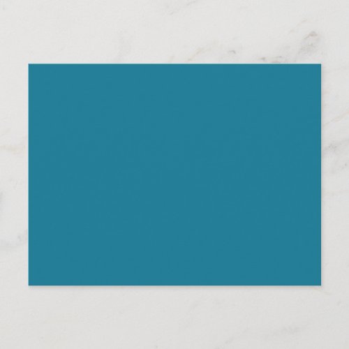 Mosaic Blue Solid Color Postcard