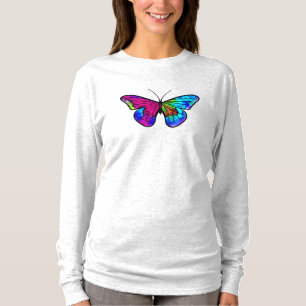 Mosaic butterflay stained glass style T-Shirt