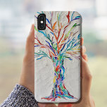 Mosaic iPhone 13 Pro Case<br><div class="desc">This unique phone case features a mosaic tree in rainbow colors on a pale gray background.
Because we create our own artwork you won't find this exact image from other designers.
Original Mosaic © Michele Davies</div>