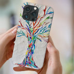 Mosaic iPhone 13 Pro Case<br><div class="desc">This unique phone case features a mosaic tree in rainbow colors on a pale gray background.
Because we create our own artwork you won't find this exact image from other designers.
Original Mosaic © Michele Davies</div>