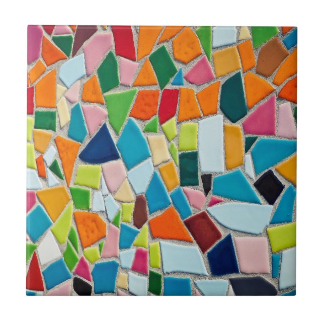 Mosaic  ceramic tile (Front)