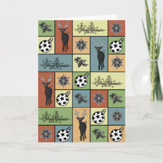 Mosaic Christmas Card