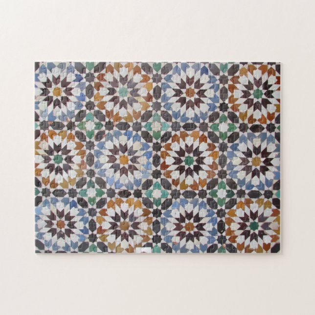 mosaic circles jigsaw puzzle (Horizontal)
