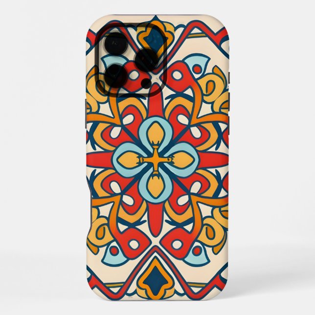 mosaic colorfull, Mandala Pattern Iphone Case (Back)