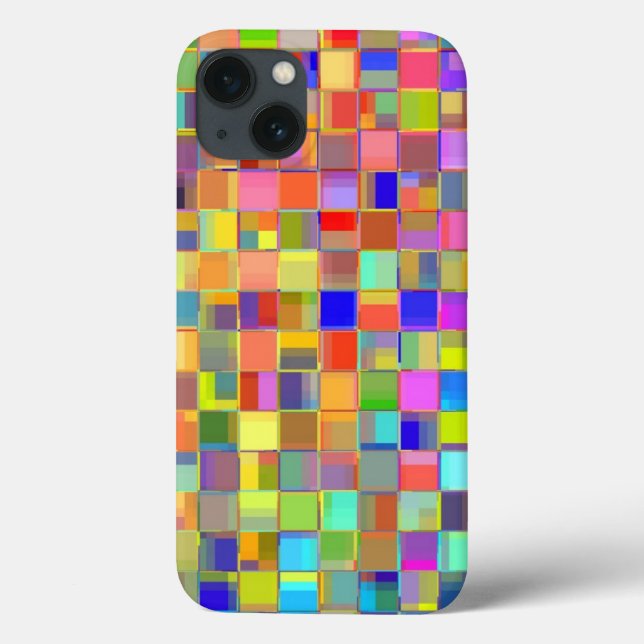 Mosaic Colors Case-Mate iPhone Case (Back)