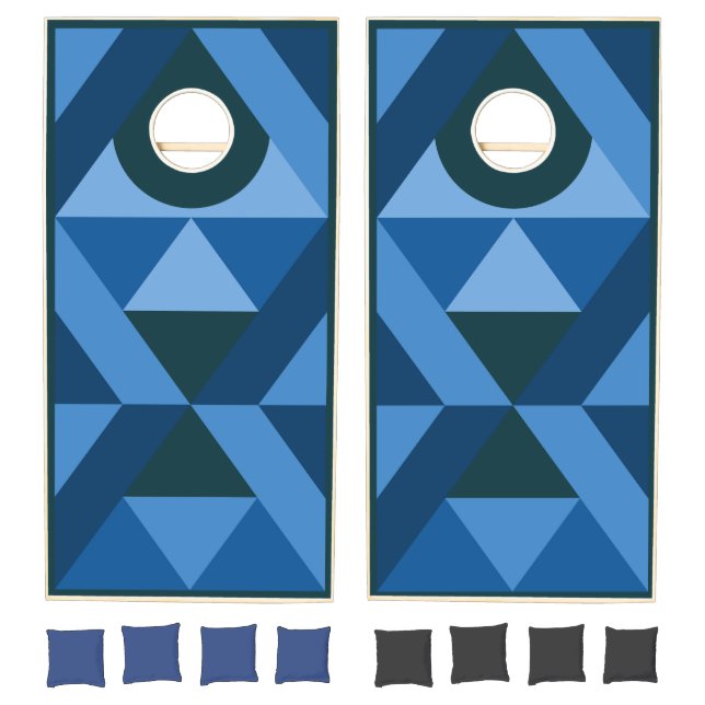 Mosaic Cornhole Set | Blueberry (Set)