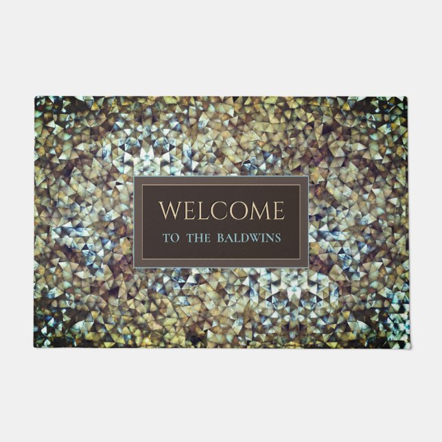 Mosaic (customizable) doormat (Front)