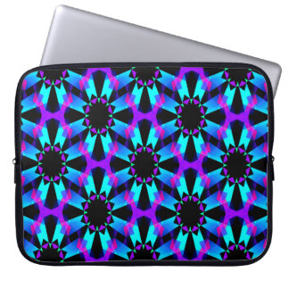 Mosaic de fleur... laptop sleeve