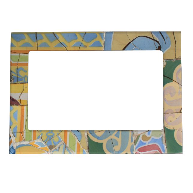 Mosaic decoration magnetic picture frame (Front)