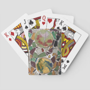 Mosaic decoration poker cards