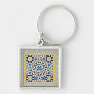 Mosaic design from the Alhambra, from 'The Arabian Keychain