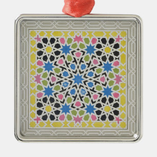 Mosaic design from the Alhambra, from 'The Arabian Metal Ornament