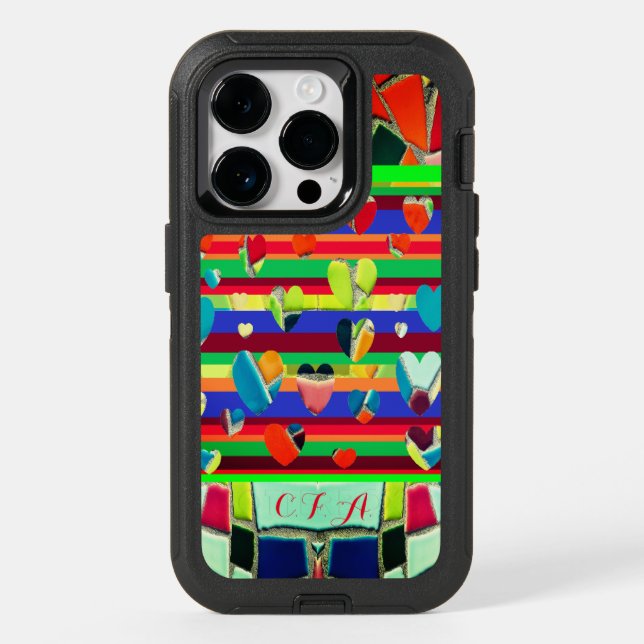 Mosaic Design Otterbox iPhone Case (Back)