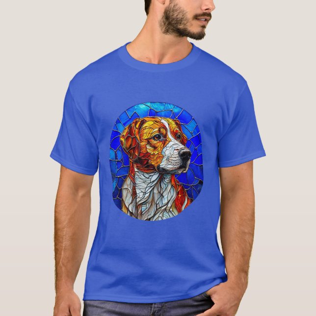 Mosaic Dog T-Shirt (Front)