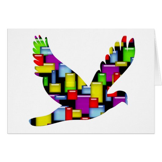 mosaic dove cards (Front Horizontal)