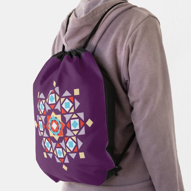 Mosaic Drawstring Bag (Insitu)