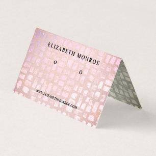 Mosaic Effect Earring Holder, Jewelry Display Card