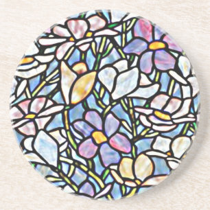 Mosaic Floral Tiles Coaster