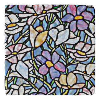 Mosaic Floral Tiles Trivet