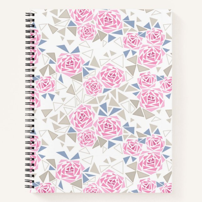 Mosaic, flowers notebook (Front)