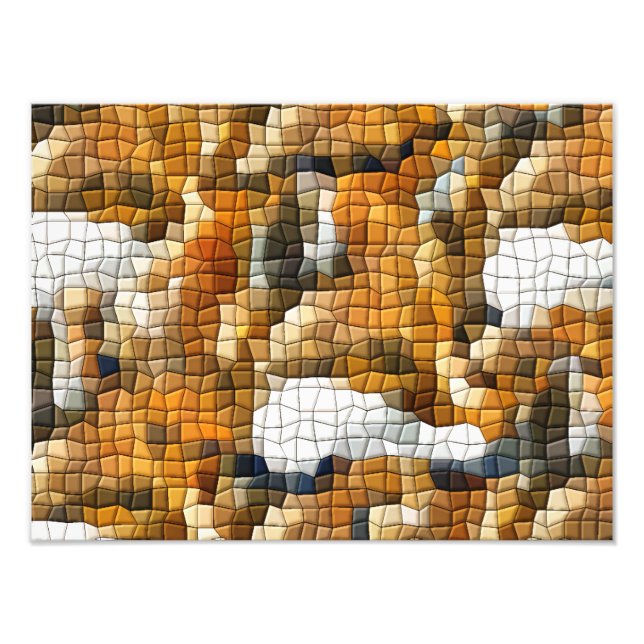 MOSAIC FOX PHOTO PRINT (Front)