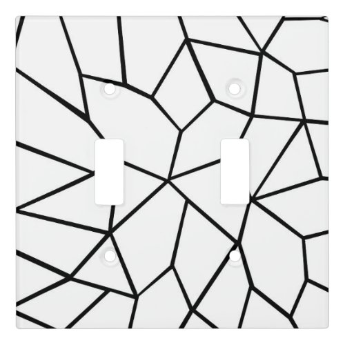 Mosaic Geo Glam 2 geometric decor art Light Switch Cover