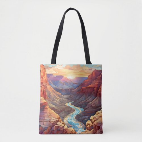 Mosaic Grand Canyon Tote Bag