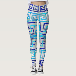 Women's Greek Key Leggings