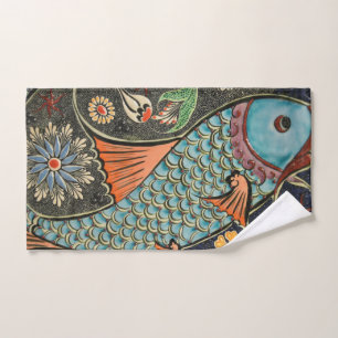Mosaic  hand towel 