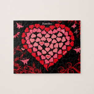 Mosaic Heart Marriage Proposal Puzzle
