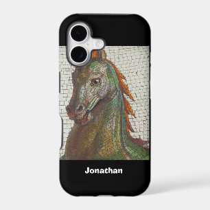 Mosaic Horse, Name,  iPhone 17 Case
