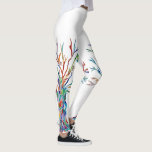 Mosaic Leggings<br><div class="desc">These stylish leggings are decorated with a rainbow-colored mosaic tree. 
Original mosaic © Michele Davies.</div>